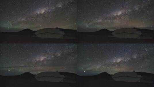 星空银河实拍画面高清在线视频素材下载