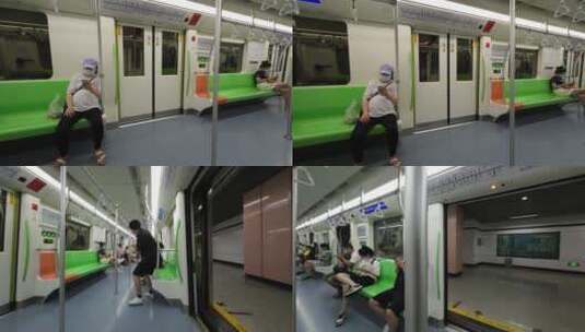 上海地铁高清在线视频素材下载