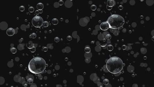4k化妆品水分子水滴融合动画视频高清在线视频素材下载