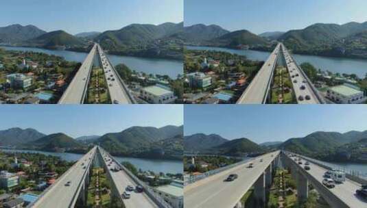 河上的高桥高清在线视频素材下载