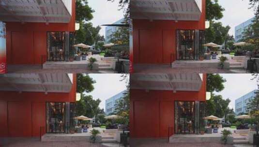 4K实拍广州海珠未来社house高清在线视频素材下载