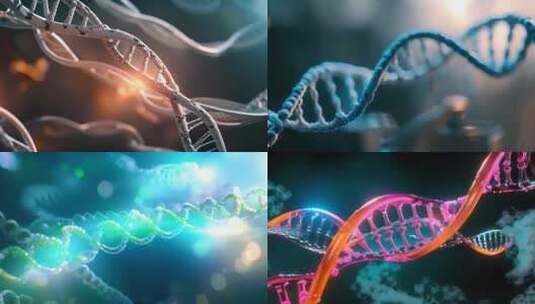 DNA遗传物质基因工程素材原创高清在线视频素材下载