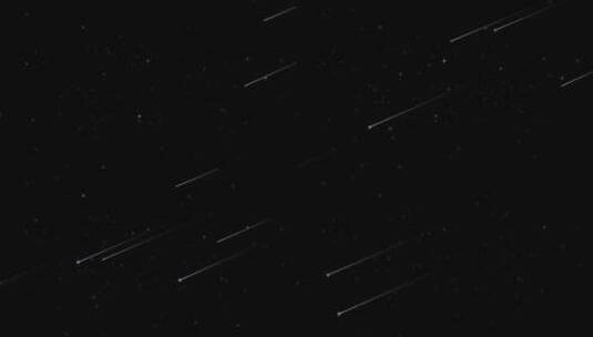 【原创】夜空流星雨粒子带通道高清在线视频素材下载