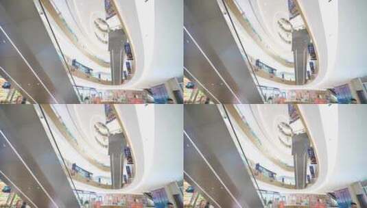 商场内部空镜头拍摄高清在线视频素材下载