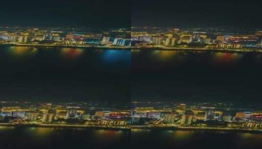 湖南株洲城市风光航拍移动延时高清在线视频素材下载