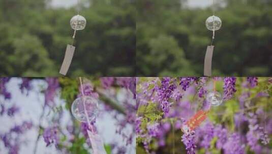 【合集】风铃日式小清新夏天玻璃高清在线视频素材下载