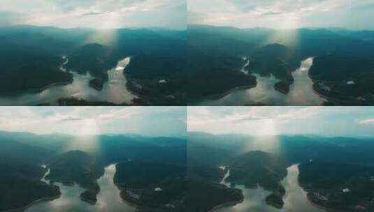美丽中国 大好河山 自然风光高清在线视频素材下载