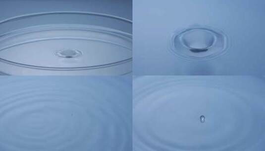 水滴进培养皿中 4k超级慢镜头高清在线视频素材下载