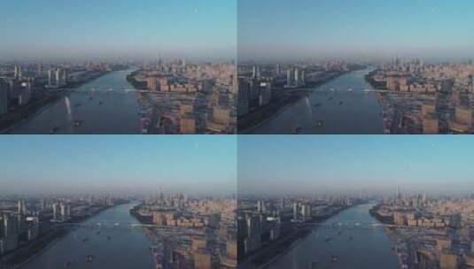 广州城市天际线高清在线视频素材下载