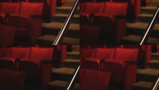 电影院的过道楼梯高清在线视频素材下载