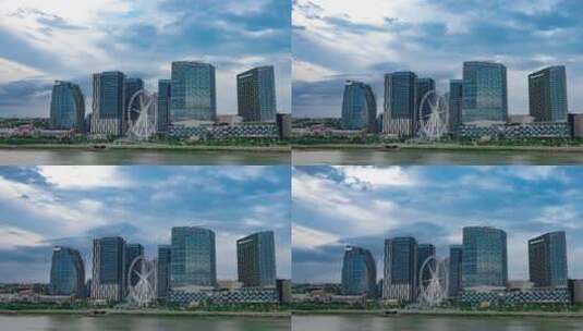 晋江大桥地拍延时5高清在线视频素材下载