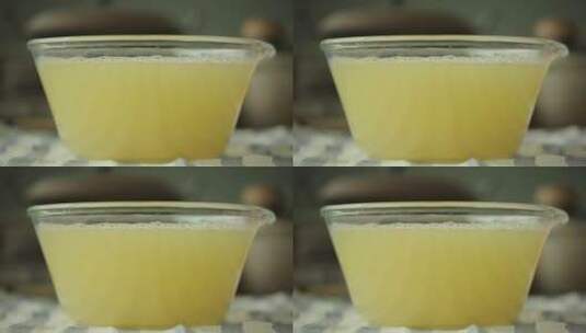 乳清蛋白豆腐酸浆高清在线视频素材下载
