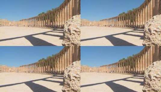 罗马遗迹景观高清在线视频素材下载
