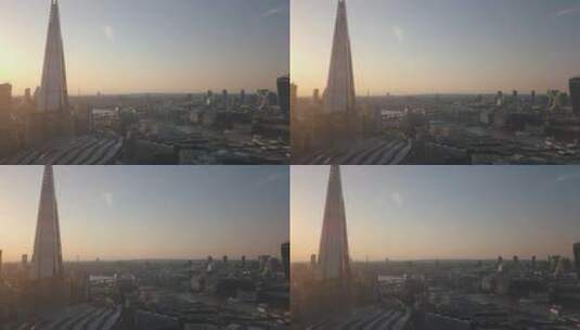 伦敦的城市建筑高清在线视频素材下载
