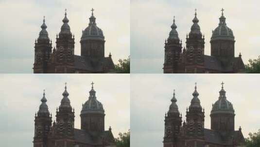 阿姆斯特丹圣尼古拉斯大教堂高清在线视频素材下载