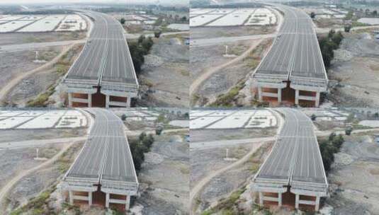 新建公路4k摄影高清在线视频素材下载