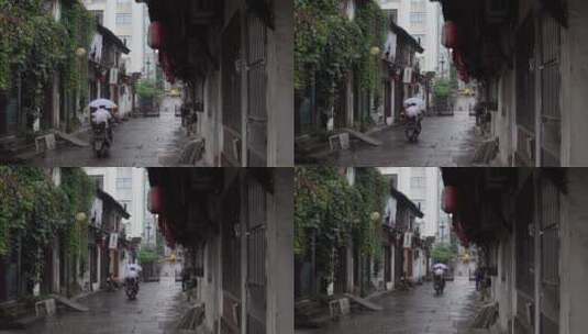 绍兴书圣故里江南水乡风景4K视频高清在线视频素材下载