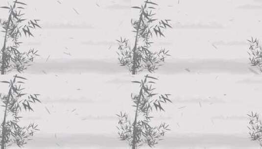 无缝循环视频竹叶飘落背景视频（素材）10高清在线视频素材下载