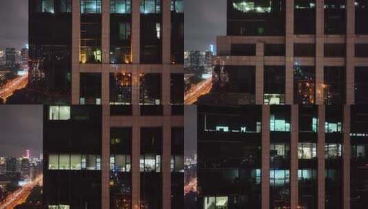 K11大厦处升镜头高清在线视频素材下载