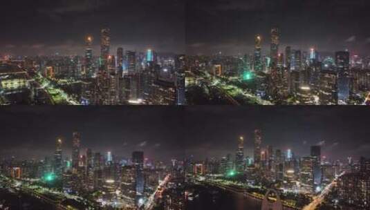 广州航拍空镜高清在线视频素材下载