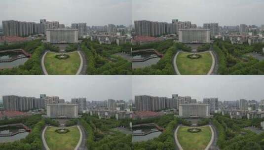 湖南株洲城市风光地标建筑高清在线视频素材下载