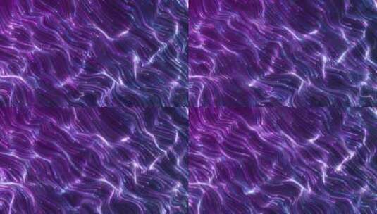 唯美紫色粒子瀑布流动梦幻光线背景高清在线视频素材下载