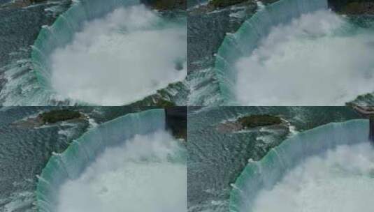 俯瞰尼亚加拉瀑布 -03高清在线视频素材下载
