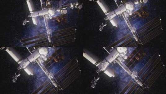 外层空间国际空间站高清在线视频素材下载