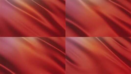 唯美红绸丝绸背景高清在线视频素材下载