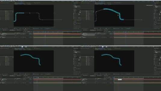 箭头路径动画AE模板（路径随便改动）高清AE视频素材下载