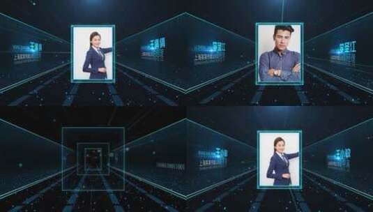 商务企业人物科技包装展示AE模板高清AE视频素材下载