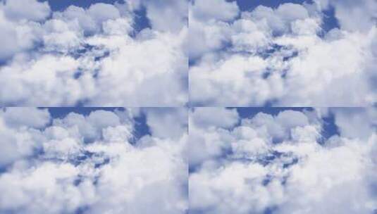 穿越云层02（ae模板）云层 白云 穿过高清AE视频素材下载