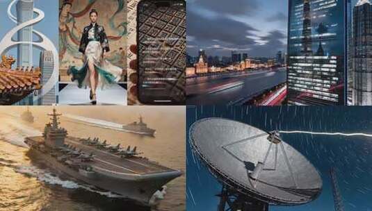 中国现代化进程史诗宣传片高清在线视频素材下载