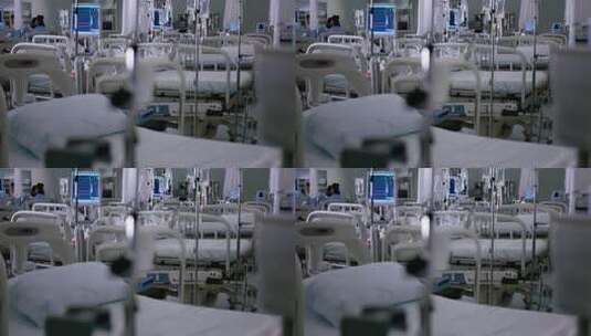 医院病房内医疗场景高清在线视频素材下载
