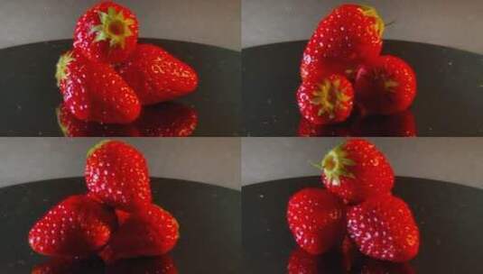 食品 食材 美食 草莓 农产品 激素 饮高清在线视频素材下载