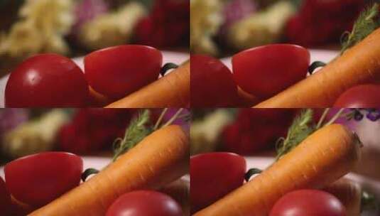 番茄西红柿蔬菜美食 (25)高清在线视频素材下载