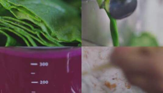 水果蔬菜榨汁高清在线视频素材下载