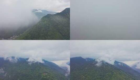 福建武夷山山脉云雾缭绕合集（2）高清在线视频素材下载