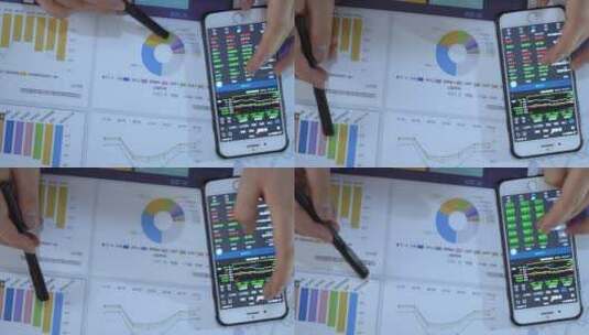 金融证券投资分析商务视频高清在线视频素材下载