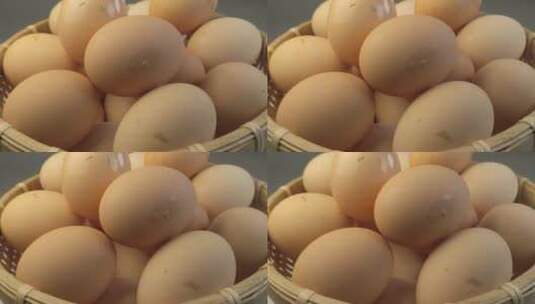 鸡蛋美食高清在线视频素材下载