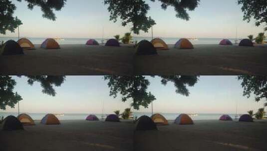 露营 野餐 户外 旅游 帐篷高清在线视频素材下载
