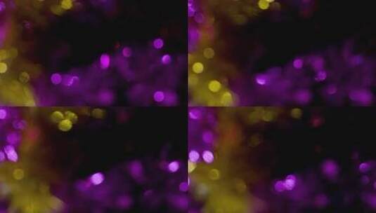 黄紫光斑移动闪烁高清在线视频素材下载