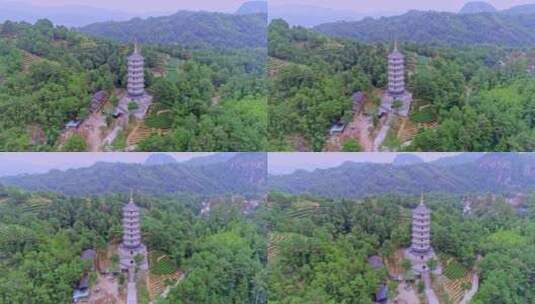 武夷山天心永乐禅寺高清在线视频素材下载