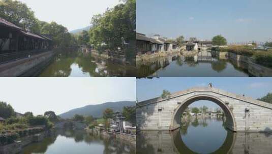 无锡惠山古镇航拍4K原素材（5分钟）高清在线视频素材下载