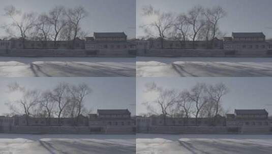 北京冬日暖阳高清在线视频素材下载