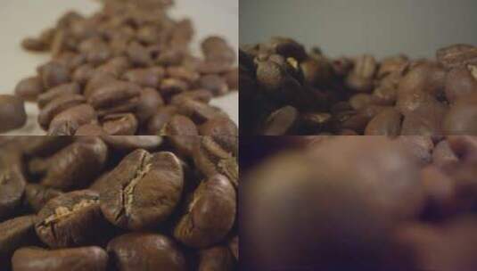 咖啡豆广告宣传片视频素材慢动作慢镜头高清在线视频素材下载