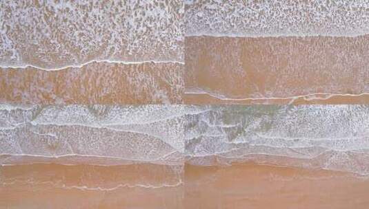 【原创】海岸线 浪花 海浪 沙滩高清在线视频素材下载