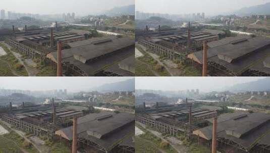 重庆特殊钢厂现状高清在线视频素材下载