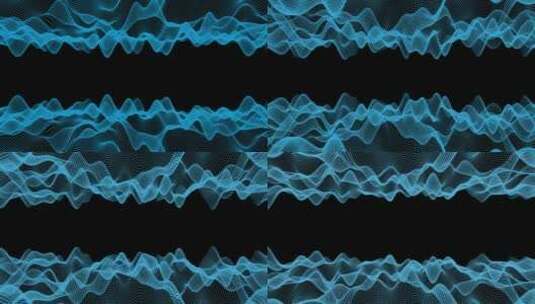 粒子波浪A 4粒子线条 粒子光斑高清在线视频素材下载
