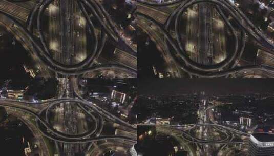 城市立交桥交通高清在线视频素材下载